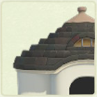 ACNH - Cottage Black Stone Roof