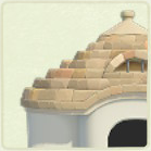 ACNH - Cottage White Stone Roof