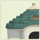 ACNH - Cottage Green Stone Roof
