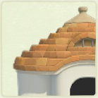 ACNH - Cottage Orange Stone Roof