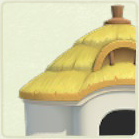 ACNH - Cottage Yellow Thatch Roof