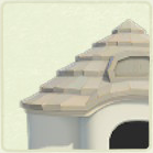 ACNH - Cottage White Wooden Roof