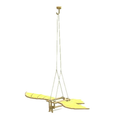 The Yellow version of Ornithopter