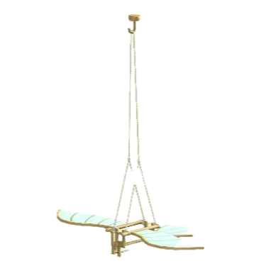 The Blue version of Ornithopter