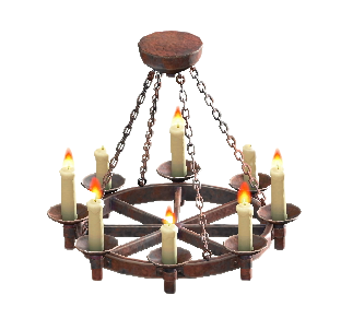 The Rust version of Candle Chandelier