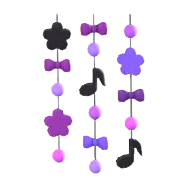 The Black version of Dreamy Hanging Decoration