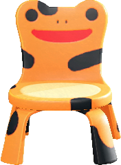 The Orange version of Froggy Chair