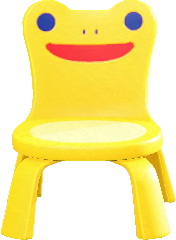 The Yellow version of Froggy Chair