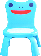 The Light Blue version of Froggy Chair