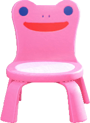 The Pink version of Froggy Chair