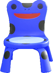 The Blue version of Froggy Chair