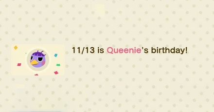ACNH - Nooklink Your Newspaper Villager Birthdays