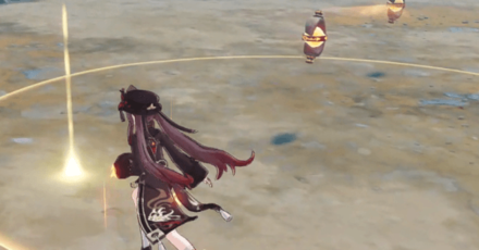 Genshin - Autonomous Mechanical Energy Source Live Sample - Look for suitable spots to place the Spikes