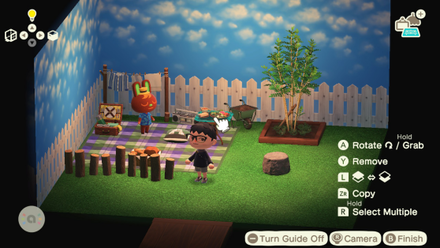 ACNH - Decorate the Scenery