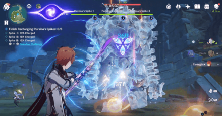 Genshin - Freeze the Ruin Grader in Place