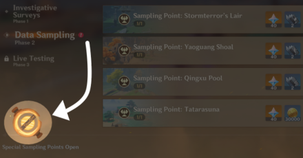 Genshin - Special Sampling Points