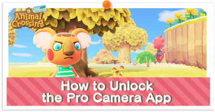ACNH - How to Unlock the Pro Camera App Partial.png