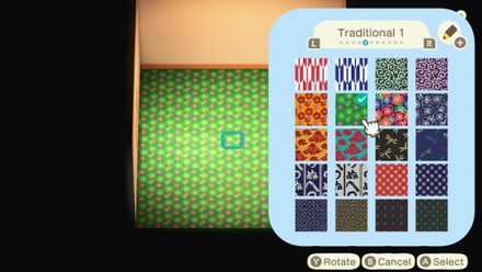 ACNH -Display the Pattern Floor