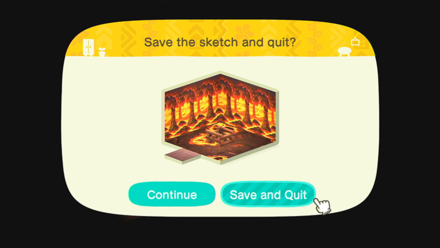 ACNH - Select Save and Quit