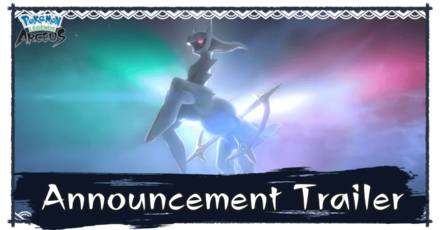 Pokemon Legends Arceus Announcement Trailer