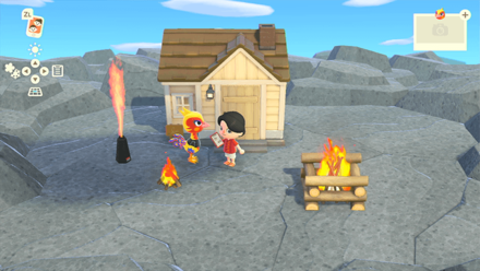 ACNH - Exterior of a Vacation Home