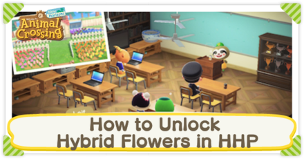 Animal Crossing New Horizons (ACNH) - How to Unlock Hybrid Flowers in HHP