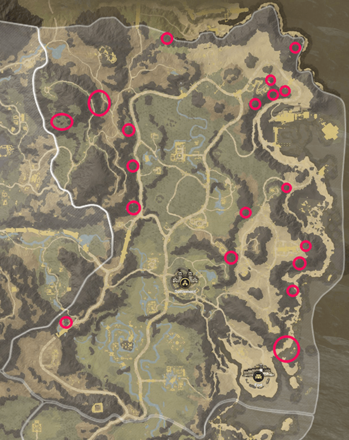 New World - Mourningdale Shockspire Locations