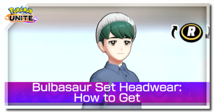 Bulbasaur Set Headwear Top Image