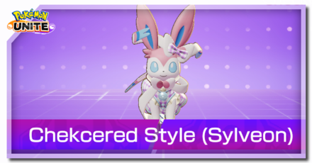 Pokemon UNITE - Holowear Checkered Style Sylveon Top Image