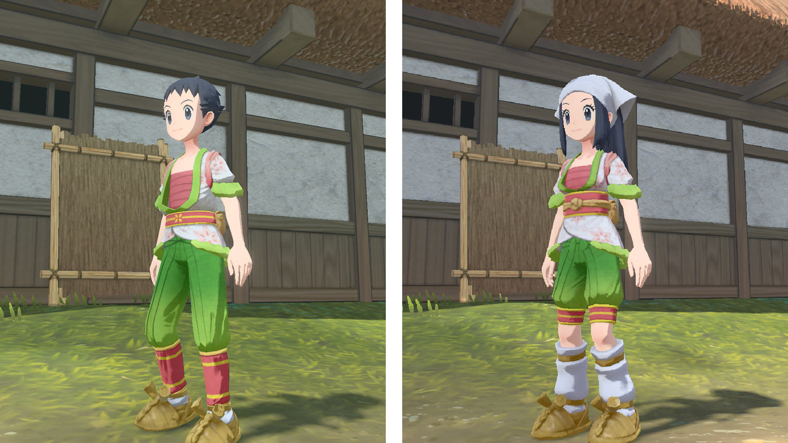 Pokemon Legends Arceus Shaymin Kimono Set