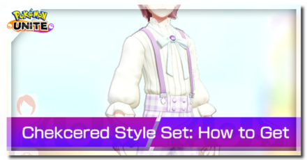 Pokemon UNITE - Skin Checkered Set Top Image