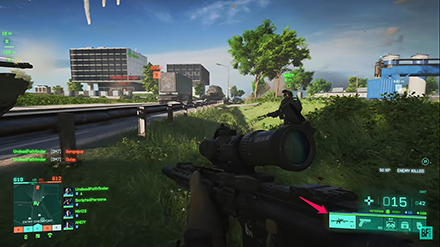 Battlefield 2042 - Health Bar