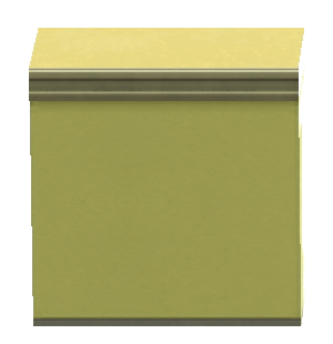 The Yellow version of Tall Simple Island Counter