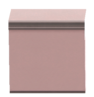 The Pink version of Tall Simple Island Counter