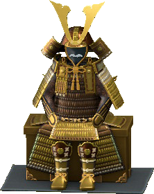 Golden Samurai Suit Image