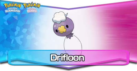 Drifloon Pokemon BDSP