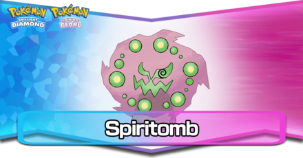 Spiritomb Pokemon BDSP