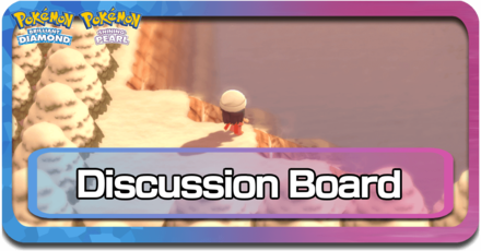 Discussion Board Pokemon BDSP