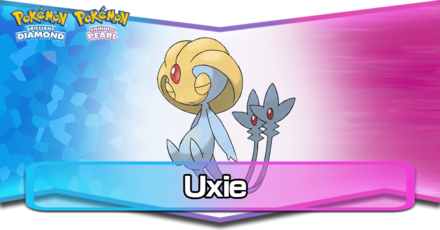 Uxie Pokemon BDSP