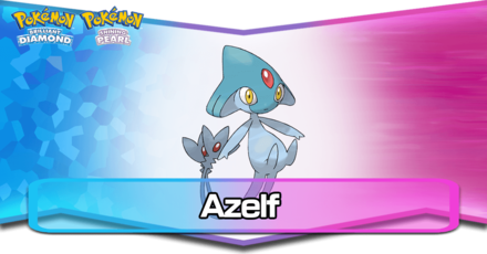 Azelf Pokemon BDSP