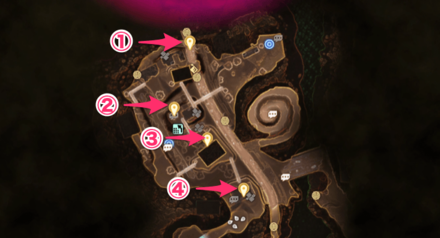 SMT V First four students map