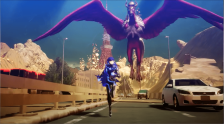 SMTV Nahobino Being Chased by Jatayu