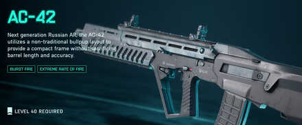 Battlefield 2042 - AC-42 Weapon Info
