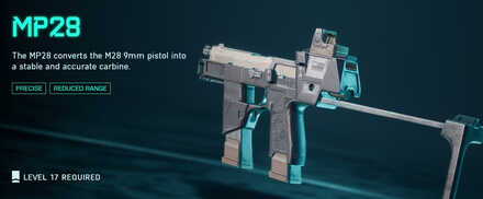 Battlefield 2042 - MP28 Weapon Info