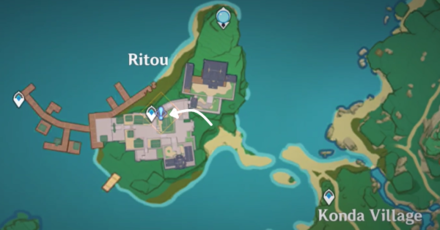 Genshin - Teleport to Ritou