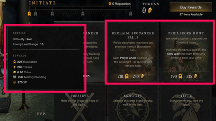 New World - Do Faction Quests