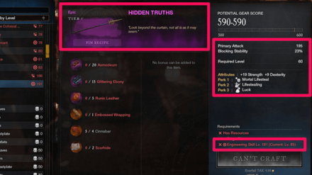 New World - Raise Crafting to 200