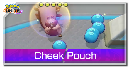 Pokemon UNITE - Greedent Cheek Pouch Image