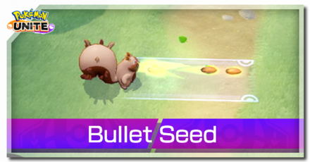 Pokemon UNITE - Greedent Bullet Seed Banner