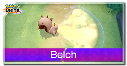 Pokemon UNITE - Greedent Belch Banner